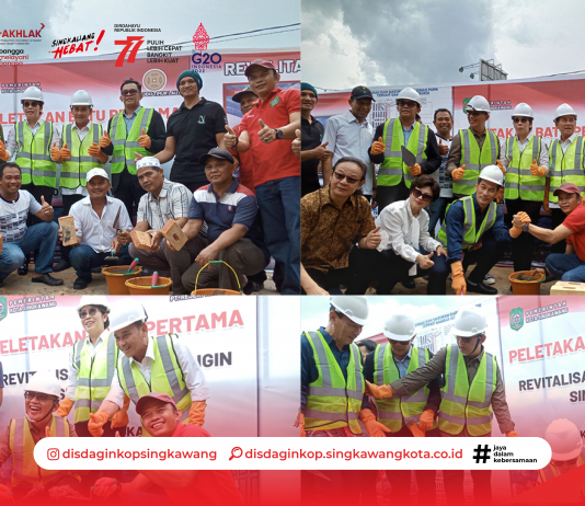 Peletakan Batu Revitalisasi Pasar Beringin