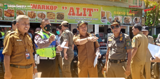 Maping kios dan rekayasa lalu lintas di tempat penampungan pasar sementara maping kios dan rekayasa lalu lintas di tempat penampungan pasar sementara