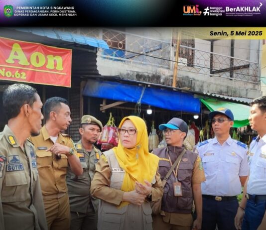 Kegiatan Inspeksi Gabungan dalam rangka Rekayasa lalu lintas dan Penataan Pedagang Kaki Lima di kawasan Pasar Turi bersama Tim Gabungan Dishub, Pol PP, kecamatan dan kelurahan